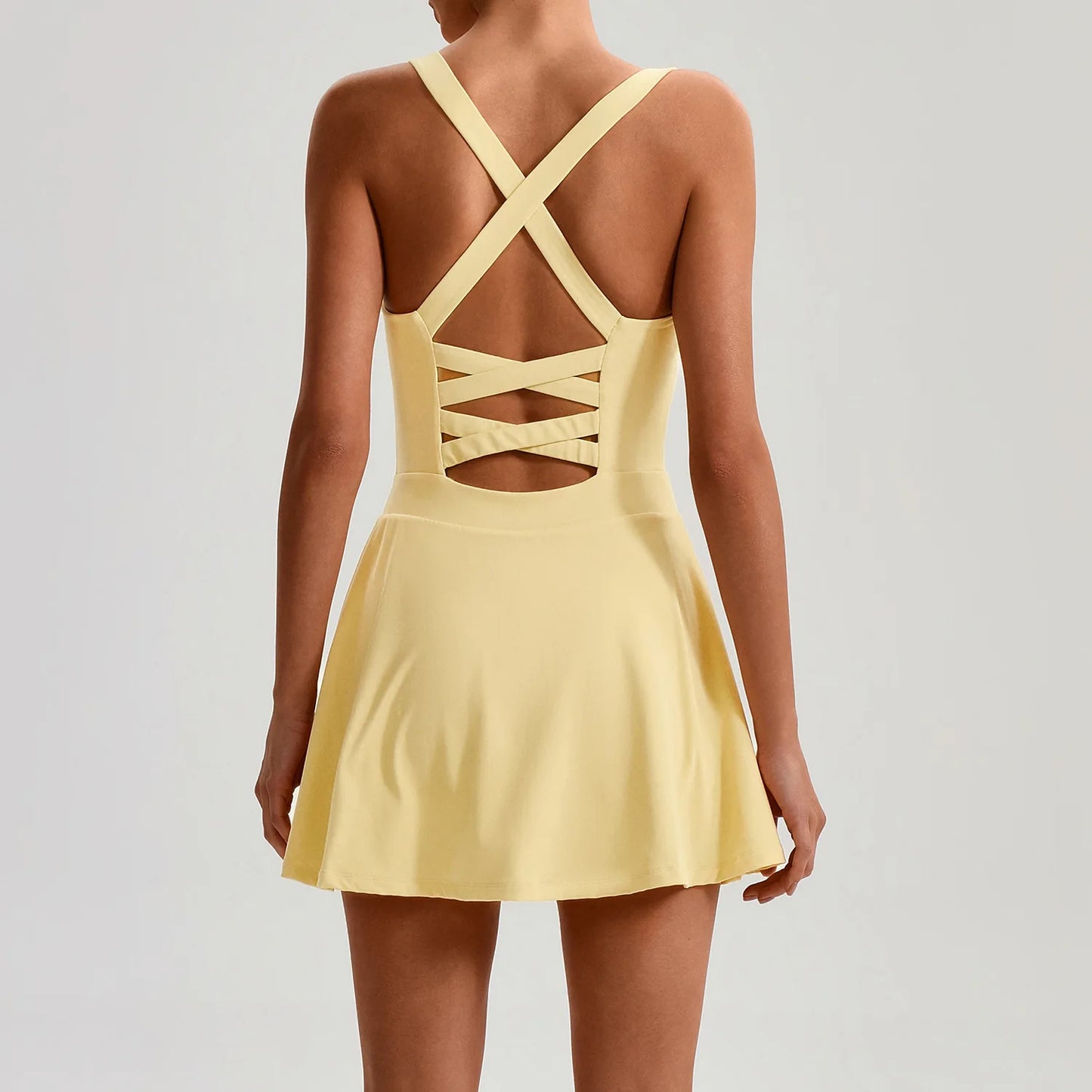 Fitness Tennis Skirt Set