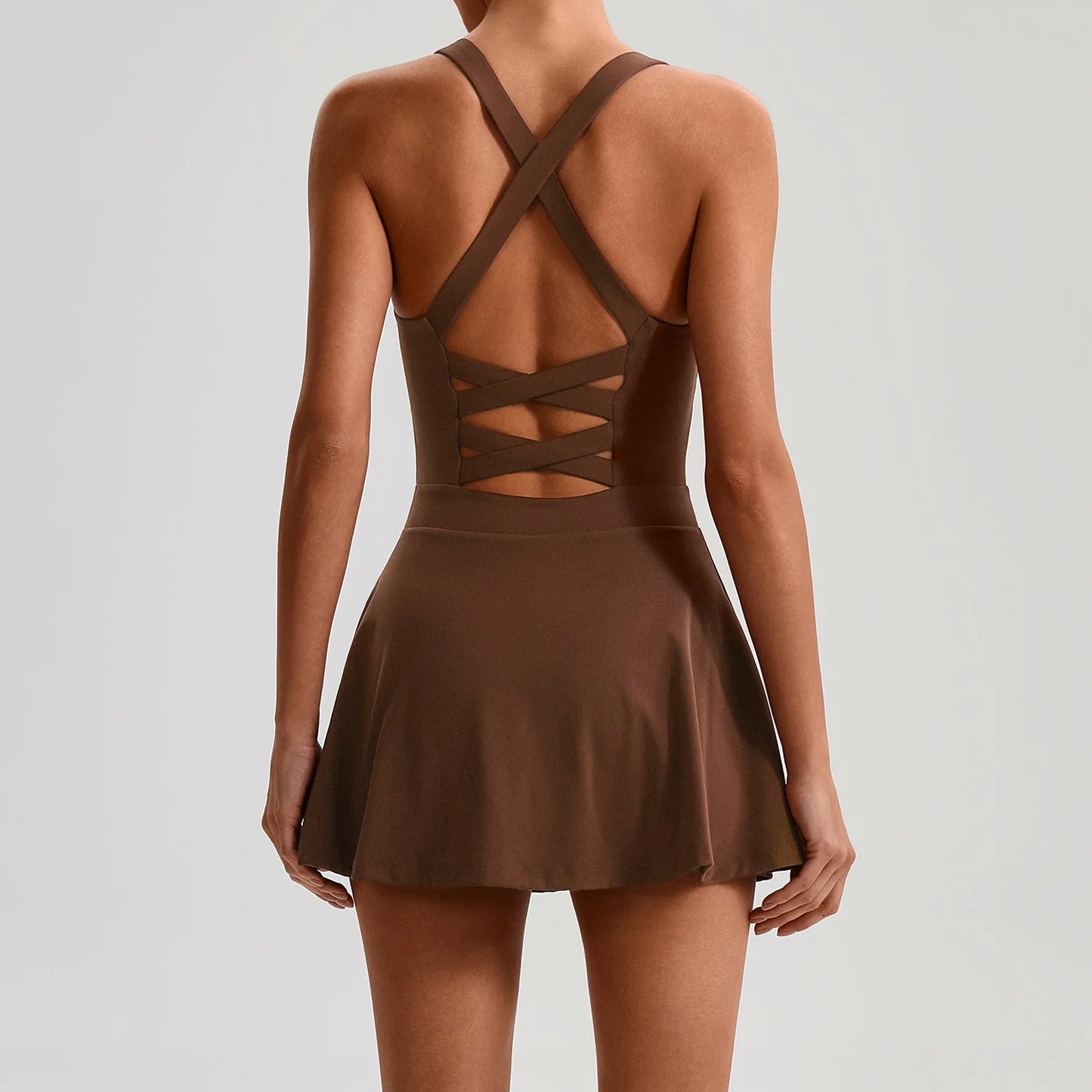 Fitness Tennis Skirt Set
