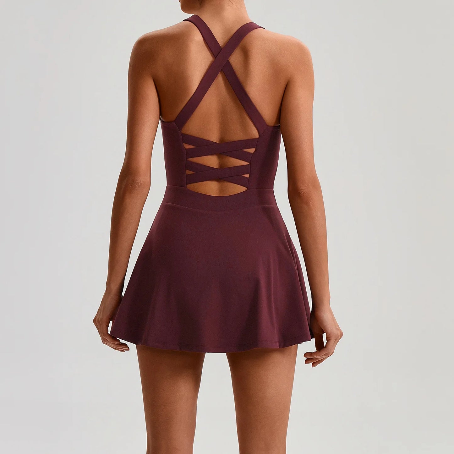 Fitness Tennis Skirt Set