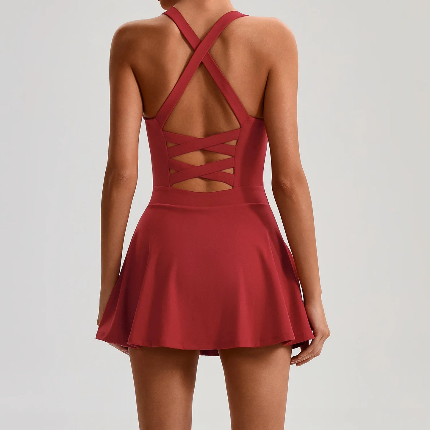 Fitness Tennis Skirt Set