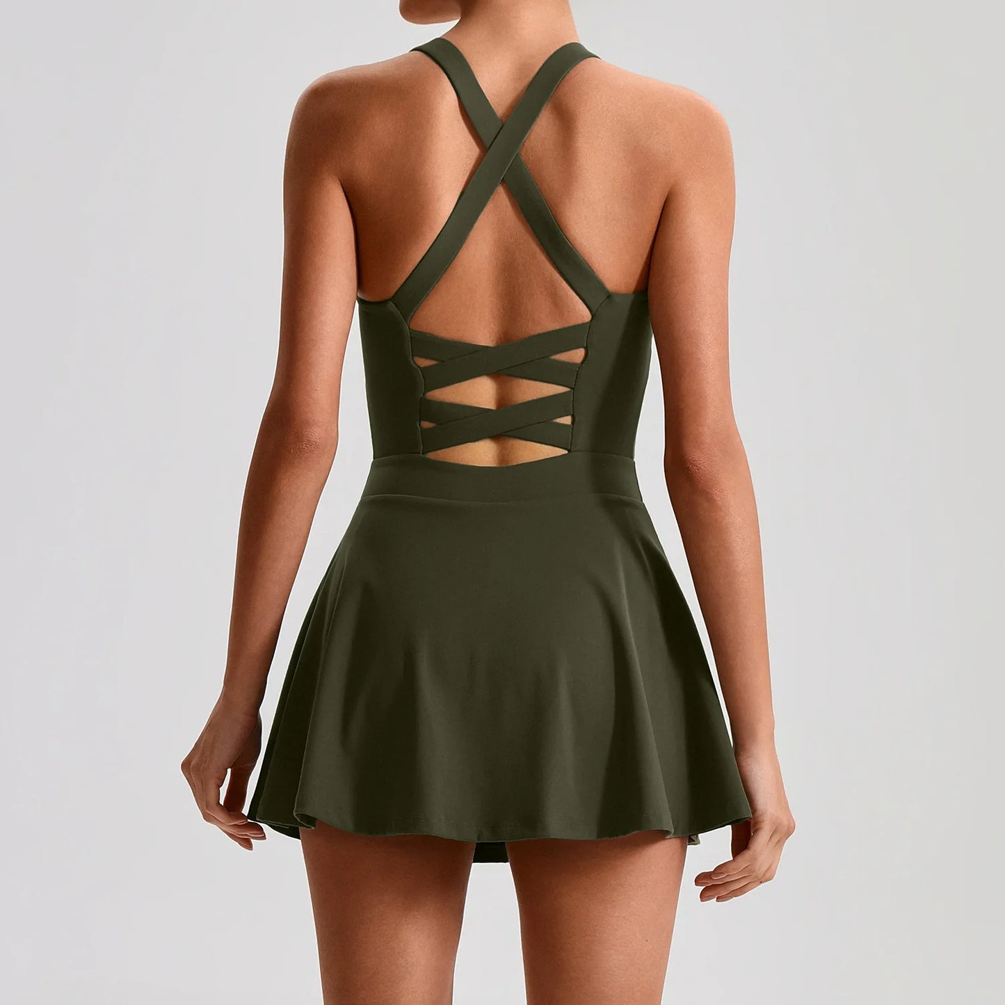 Fitness Tennis Skirt Set
