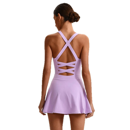 Fitness Tennis Skirt Set